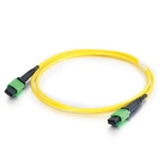 Патч-корд волоконно-оптический Hyperline FHD-MC3-9-MPOM12/AS-MPOM12/AS-B-3M-LSZH-YL