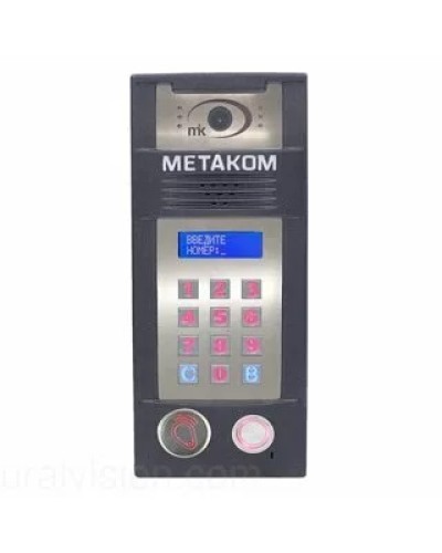 Многоабонентый антивандальный блок вызова со встроенной гибридной видеокамерой Метаком MК2018-TMRFGVH в Петропавловске-Камчатском Блоки вызова многоабонентные Pintop.ru