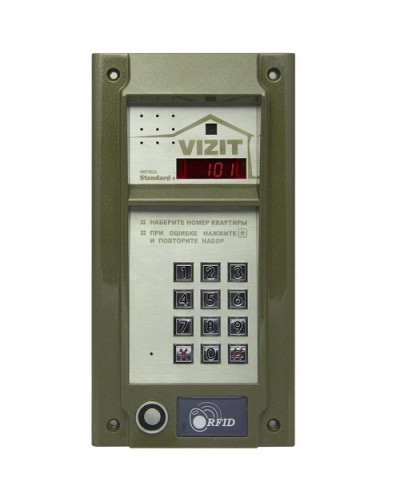 Блок вызова домофона Vizit БВД-N101RTCP в Петропавловске-Камчатском Блоки вызова многоабонентные Pintop.ru