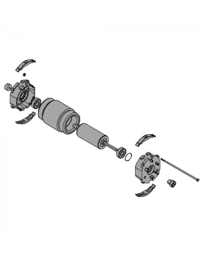Электродвигатель АХ402304, AX412306, AX71230 Came 119RID313 в Петропавловске-Камчатском Запчасти для шлагбаумов и автоматики Pintop.ru