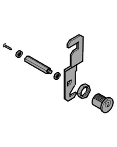 Замок дверцы G4040 Came 119RIG411 в Петропавловске-Камчатском Запчасти для шлагбаумов и автоматики Pintop.ru