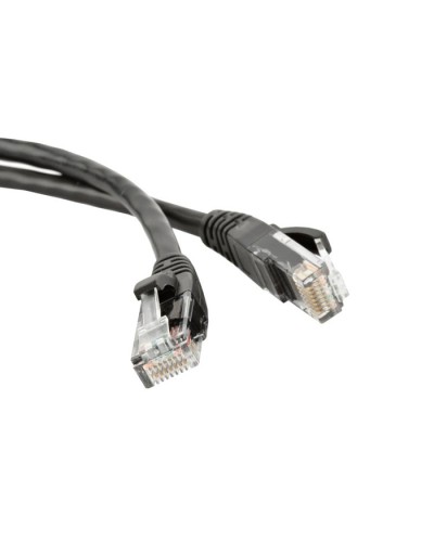 Патч-корд RJ45 - RJ45, 4 пары, UTP, категория 5е, 0.5 м, черный, LSZH LANMASTER LAN-PC45/U5E-0.5-BK в Петропавловске-Камчатском Патчкорды (медные) Pintop.ru