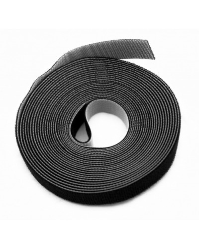 Лента липучка в рулоне, ширина 16 мм Hyperline WASNR-5x16-BK в Петропавловске-Камчатском Стяжки-хомуты Pintop.ru