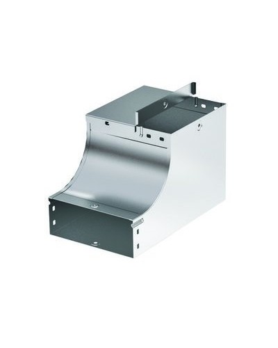 Угол CSSD 90 вертикальный внутр. переходник прав. осн.400 H50 DKC 37665K в Петропавловске-Камчатском Аксессуары для лотков Pintop.ru