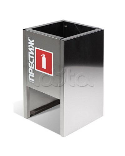 Подставка напольная ПРЕСТИЖ–Н (скотч брайт) под 1 огнетушитель ПОЖТЕХНИКА в Петропавловске-Камчатском Аксессуары для огнетушителей Pintop.ru