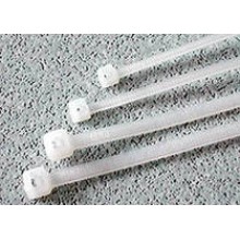 Хомут-стяжка нейлоновый, неоткрывающийся, 200х3.6 мм, белые Hyperline GT-200IC (100 шт/уп)