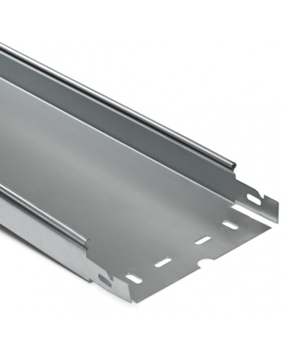 Лоток неперфорированный PTK-Line ЛМНО 400x100 (1,0) 3м ПожТехКабель (536-045) в Петропавловске-Камчатском Кабельные лотки Pintop.ru