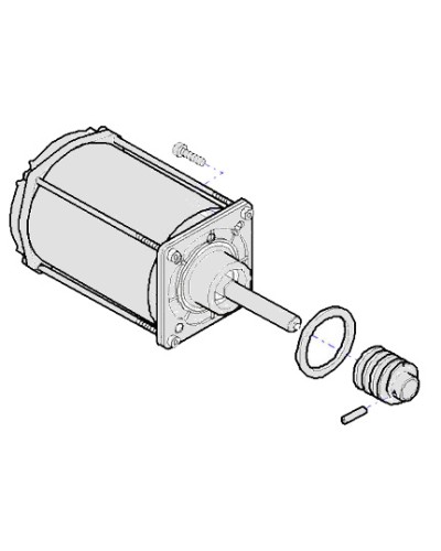 Электродвигатель G12000 в сборе Came 119RIG101 в Петропавловске-Камчатском Запчасти для шлагбаумов и автоматики Pintop.ru