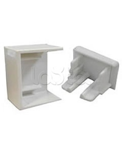 Заглушка для кабель-канала МЕХ, для сечения 40x16 Экопласт 72806 в Петропавловске-Камчатском Аксессуары для кабель-канала Pintop.ru