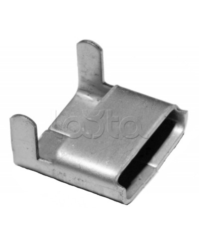 Скрепа для ленты NC20 без зубьев (100шт.) EKF PROxima (nc-20) в Петропавловске-Камчатском Держатели, клипсы, скобы Pintop.ru