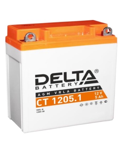 Аккумулятор АКБ 12 - 5 Delta CT 1205.1 в Петропавловске-Камчатском Электротехническое оборудование Pintop.ru