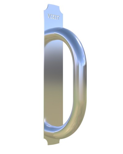 Дверная ручка наружная с декоративной накладкой Vizit PC-101-VIZIT в Петропавловске-Камчатском Аксессуары для многоабонентных систем Pintop.ru