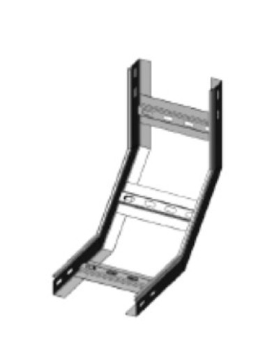 Угол вертикальный внутренний 90° 200х80 (1,2) для лестничного лотка ПожТехКабель (650-913) в Петропавловске-Камчатском Кабельные лотки Pintop.ru