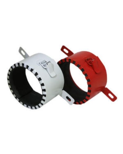 Муфта противопожарная Огнеза «ОГНЕЗА-ПМ/80», замок-стяжка тип лягушка, цвет серый в Петропавловске-Камчатском Дополнительное оборудование пожаротушения Pintop.ru