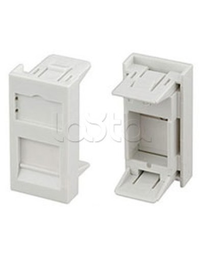 Вставка для 1 модуля формата Keystone Jack Hyperline SIP2-1K-M45-22.5 в Петропавловске-Камчатском Модули Keystone Pintop.ru