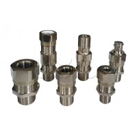 Металлический кабельный ввод взрывозащищённый Магнито-Контакт ВН20 D1/2 (под трубу G1/2) 1ExdIICGb/1ExeIIСGb/0ExiaIICGa/2ExnRIIGc/ExtaIIICDa