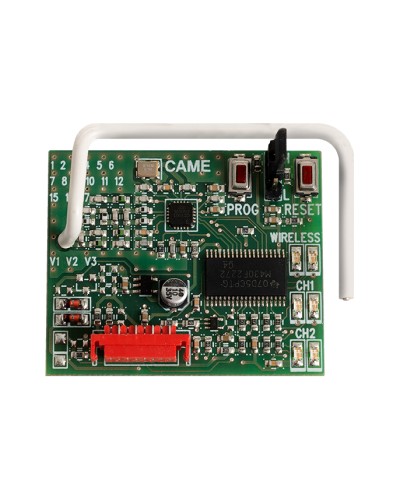 Встраиваемая плата радиоканала для беспроводных устройств системы RIO v2.0 Came RIOCN8WS в Петропавловске-Камчатском Устройства радиоуправления для шлагбаумов и автоматики Pintop.ru