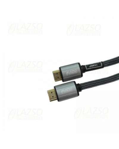 Кабель для передачи сигналов HDMI 2.0 LAZSO WH-111(3m)-B в Петропавловске-Камчатском Патч-корды и пигтейлы Pintop.ru