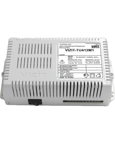 Блок управления терминала консьержа Vizit-TU412M1 в Петропавловске-Камчатском Блоки управления многоабонентные Pintop.ru