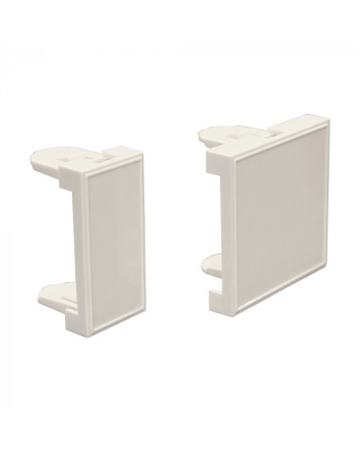 Заглушка 22.5х45, белая LANMASTER (LAN-SIP-22B-WH) в Петропавловске-Камчатском Проходные адаптеры и розетки оптические Pintop.ru