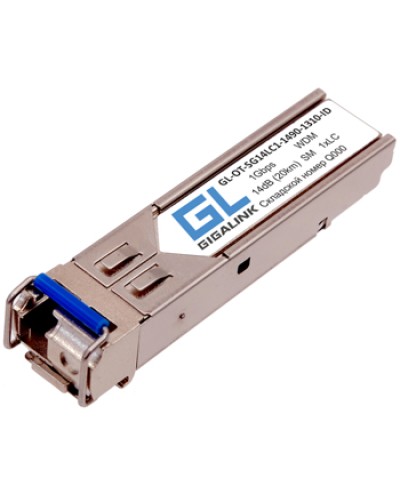 Модуль SFP Gigalink GL-OT-SG14LC1-1310-1490-I-D в Петропавловске-Камчатском Модули SFP/XFP/GBIC Pintop.ru