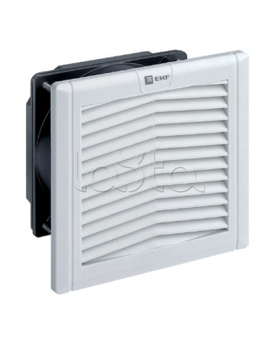 Вентилятор с фильтром 305 м³/ч 223x223 мм 220В IP54 EKF PROxima (FAN305F) в Петропавловске-Камчатском Вентиляторные модули Pintop.ru