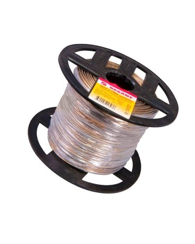 Трос стальной в ПВХ изоляции d2.5 мм (200 м) REXANT 09-5325 в Петропавловске-Камчатском Крепежные изделия Pintop.ru