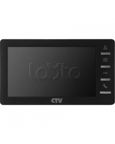 Монитор видеодомофона CTV-M1701 Plus (черный) в Петропавловске-Камчатском Абонентские IP устройства Pintop.ru