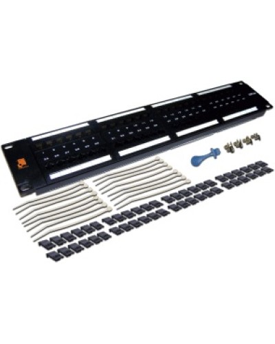 Патч-панель 48 портов, UTP, кат.5E, 2U LANMASTER LAN-PPL48U5E в Петропавловске-Камчатском Патч панель Pintop.ru