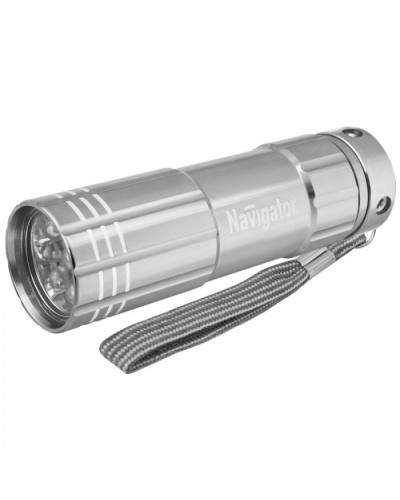Фонарь Navigator 94 928 NPT-CM07-3АAA алюм.9LED, блист. в Петропавловске-Камчатском Источники света(Лампы) Pintop.ru