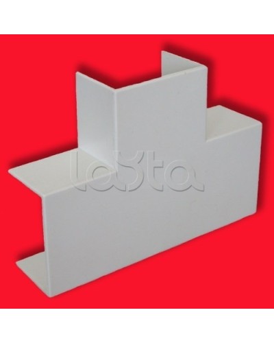 Угол Т-образный для кабель-канала МЕХ, для сечения 40x40 Экопласт 72409 в Петропавловске-Камчатском Аксессуары для кабель-канала Pintop.ru