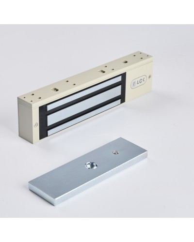 R-Lock RL-EM350-L0G - Электромагнитный замкок, 350кг, DC12/24B, цвет серый, RAL7032 (галечный серый) в Петропавловске-Камчатском Электромагнитные замки Pintop.ru