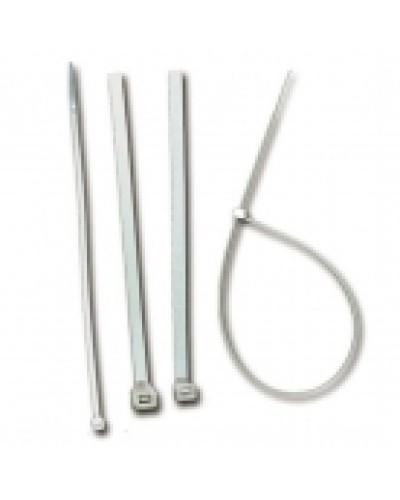 Стяжка пластиковая нейлоновая с площадкой для маркировки 3,6х205мм, белая (100шт.уп) TWT-CVM-205 в Петропавловске-Камчатском Стяжки-хомуты Pintop.ru