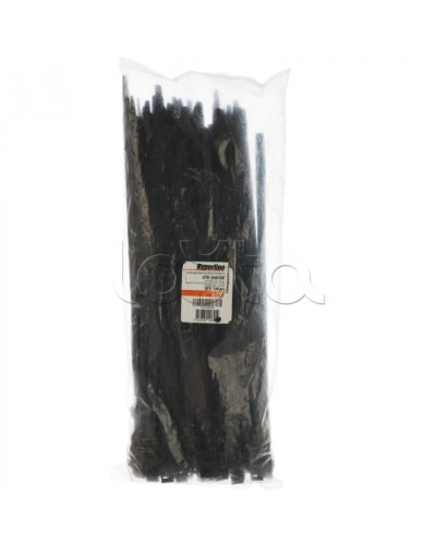 Хомут-стяжка нейлоновый, неоткрывающийся, погодостойкий 360x8.6 мм Hyperline GTN-360HDB (100 шт/уп) в Петропавловске-Камчатском Стяжки-хомуты Pintop.ru