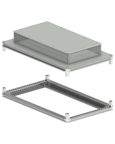 FORMAT Крыша и основание (под фланец) 600х1000мм IP31 IEK (FO-00-KOF-060-100-31) в Петропавловске-Камчатском Аксессуары для стоек и шкафов Pintop.ru