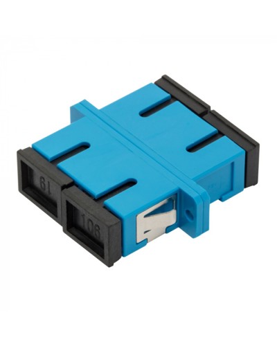 Адаптер оптический SC, SM, дуплексный LANMASTER (LAN-2SC-AM-SM) в Петропавловске-Камчатском Проходные адаптеры и розетки оптические Pintop.ru