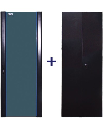 Комплект дверей 42U TWT TWT-CBB-DR42-6x-S-G1 в Петропавловске-Камчатском Аксессуары для стоек и шкафов Pintop.ru