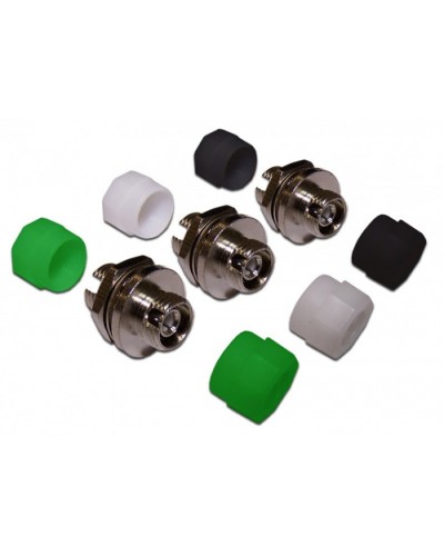 Адаптер оптический SC без фланцев, MM, симплексный LANMASTER LAN-SC/NF-AM-MM в Петропавловске-Камчатском Коннекторы Pintop.ru