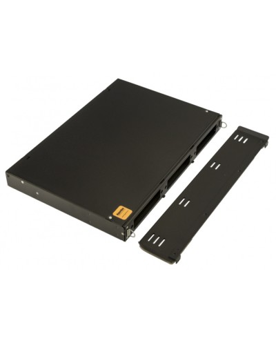 Бокс оптический 19 Hyperline FO-19V-1U-3xSLT-W130H30-24UN-BK в Петропавловске-Камчатском Кросс оптический Pintop.ru