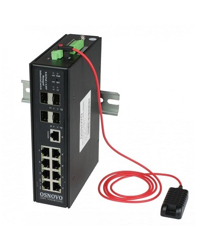 Коммутатор OSNOVO SW-80804/ILS(port 90W,300W) в Петропавловске-Камчатском Коммутаторы Pintop.ru