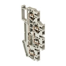 Колодка клеммная пружинная двойная JXB-ST-2.5 26А серая EKF PROxima (plc-jxb-st-2.5-4-2)