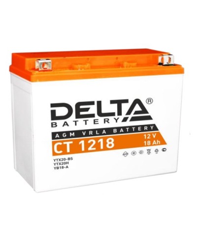 Аккумулятор АКБ 12 - 18 Delta CT 1218 в Петропавловске-Камчатском Электротехническое оборудование Pintop.ru