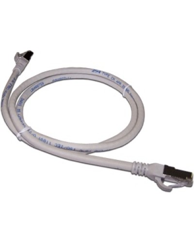 Патч-корд RJ45 - RJ45, 4 пары, FTP, категория 6A, 5 м, серый LANMASTER LAN6A-S45-45-5.0-GY в Петропавловске-Камчатском Патчкорды (медные) Pintop.ru