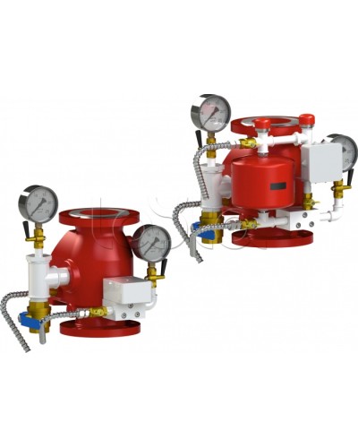 Узел управления спринклерный водозаполенный Спецавтоматика УУ-С80/1,6В-ВФ.О4- Шалтан в Петропавловске-Камчатском Устройства пуска водяного пожаротушения Pintop.ru