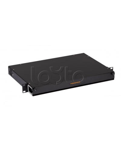 Органайзер оптический 19, 1U NIKOMAX NMC-OKFP-SL-1U-BK в Петропавловске-Камчатском Кабельные органайзеры Pintop.ru