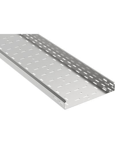 ESCA 3 Лоток перф. без боковой перф. 50х50х3000-0,45 IEK (ES3-15-050-050-3-045) в Петропавловске-Камчатском Кабельные лотки Pintop.ru