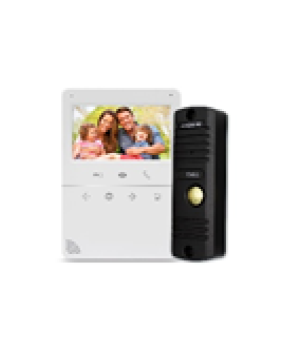 AccordTec Комплект домофонии AT-home4 WH-BL в Петропавловске-Камчатском Комплекты домофонов Pintop.ru