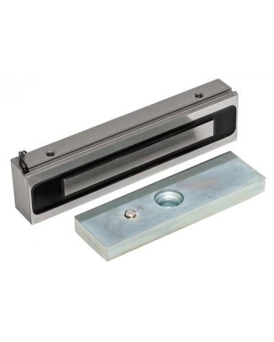 Электромагнитный замок AccordTec ML-200K-3 Premium Grey с уголком в Петропавловске-Камчатском Электромагнитные замки Pintop.ru