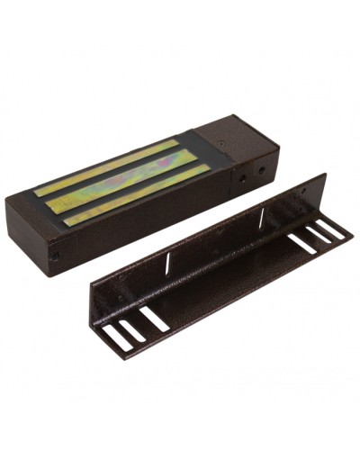 Электромагнитный влагозащищенный замок AccordTec ML-395KB-2 без электроники с датчиком Холла ,цвет Коричневый в Петропавловске-Камчатском Электромагнитные замки Pintop.ru