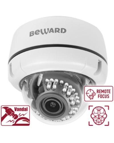 IP-камера видеонаблюдения антивандальная купольная Beward B2530DVZ в Петропавловске-Камчатском IP-камеры Pintop.ru